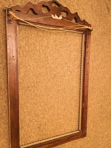 Large vintage solid wood frame - large,