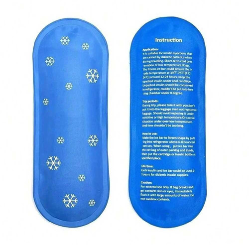 Insulin gel ice pack - gel,