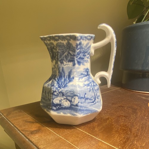 Vintage booths blue - blue, white