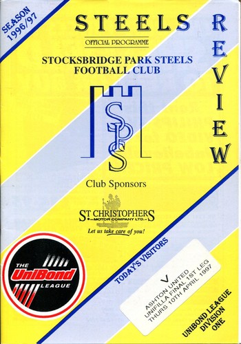 Stocksbridge park steels - park, v