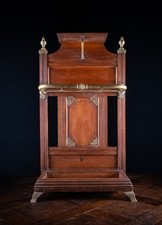 Early Victorian Oak & Brass