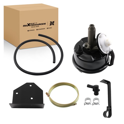 Brake servo with installation - with,
