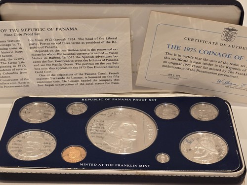 1975 panama coin - 1975,