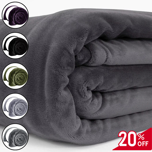 Faux fur blanket - faux,