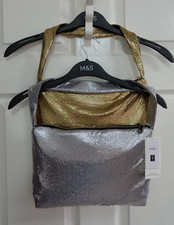 Ex M&S Silver / Gold Chainmail