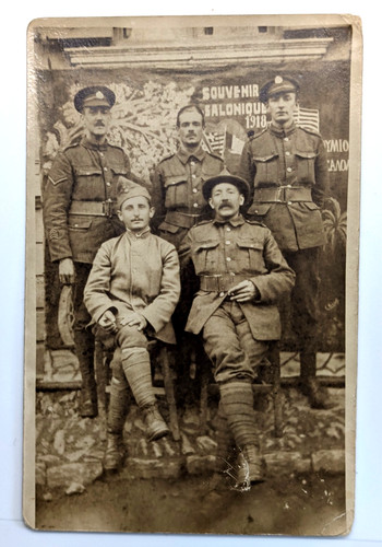 Ww1 british army salonica - ww1,