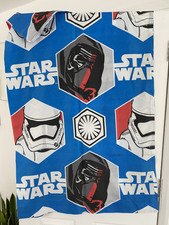 DISNEY STAR WARS CURTAINS - BEDROOM BLUE 64" Width - 56" Drop