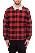 TIMBERLAND - Men's Tartan Buffalo Jacket with Sherpa Lining