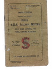 Vintage Singer B.R.K. Electric