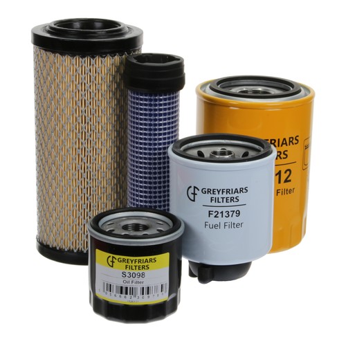 Filter kit fits bobcat e08 - fits,