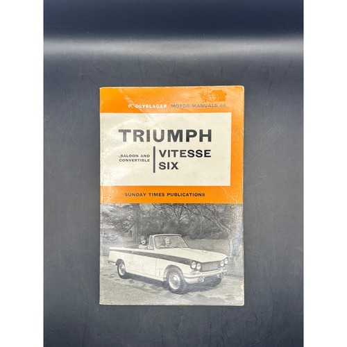 Triumph vitesse six saloon - vitesse,