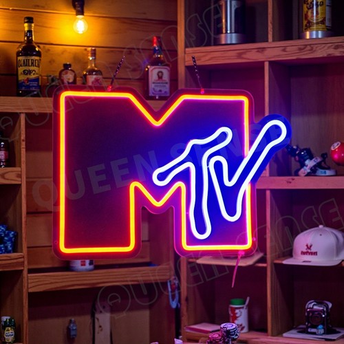 Mtv television led - led, neon