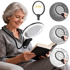 5X Hands Free Magnifying Glass