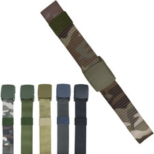 KombatUK Army Military Tactical SWAT Cadet Combat Camo Pants Webbing Elite Belt