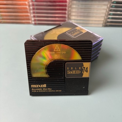 Joblot maxell minidiscs 74mins - joblot,
