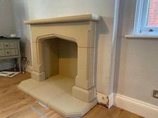 SANDSTONE/LIMESTONE TUDOR FIREPLACE SURROUND - Brand NEW - Personal Delivery