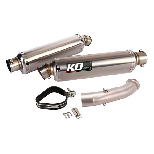 Motorcycle exhaust muffler mid - motorcycle,