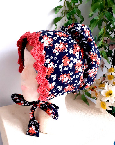 Victorian style bonnet prairie - victorian,