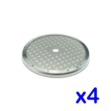RANCILIO COFFEE MACHINE 4 PACK 57.5mm GROUP HEAD FILTER SHOWER PLATE SCREENS GSP