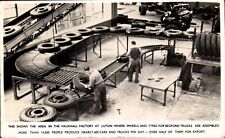Luton. Vauxhall Car Factory. Wheels & Tyres Assembly for Bedford Trucks.