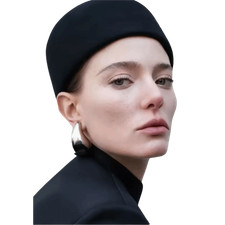 Elegant Fedoras Hats 100% Wool Millinery Berets Fashion Pillbox Hat  for Party