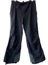 Arc'teryx Black Gore-Tex Ski Salopette Waterproof Skiing Pants - Size L