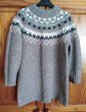 Girls H&M Knitted Jumper Dress Age 6-8