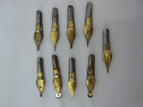 Vintage speedball ink nibs - speedball,