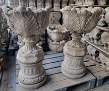 Two large tulip vase urn - large,