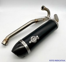SCALVINI MARMITTA SCARICO FANTIC ENDURO/MOTARD 125 4T 2017-2020 EXHAUST SYSTEM