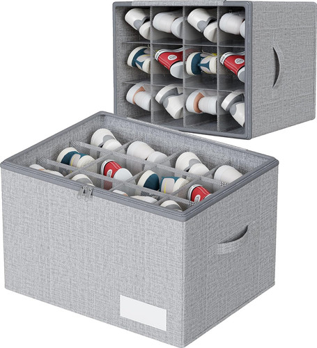 Fabric shoe storage box - fabric, fits