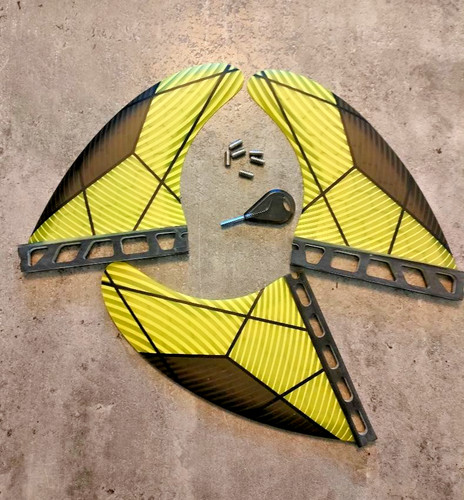 Surfboard fins thruster set - surfboard,