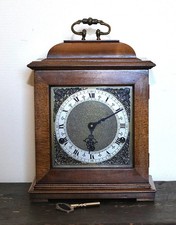VINTAGE ENGLISH BRACKET CLOCK