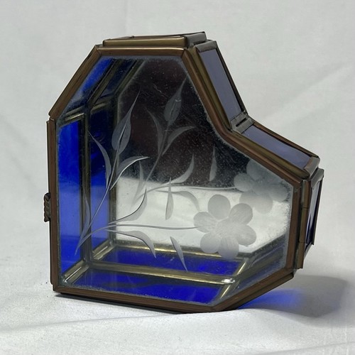 Vintage trinket jewelry cobalt - vintage,
