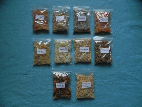 Resins gums for - for, witchcraft
