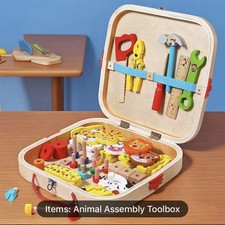 Wooden Toys Kids Tool Set