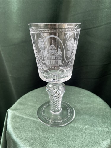 Royal commemorative etched - royal,