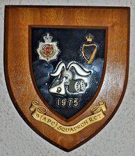 9 (APC)  Squadron Royal Corps of Transport regimental mess plaque RCT