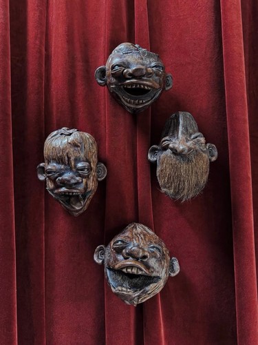Collection unusual carved - collection, of