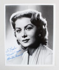 Rhonda Fleming Signed Photo