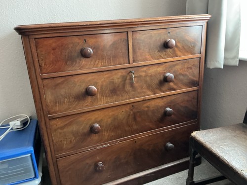 Antique chest drawers - chest,