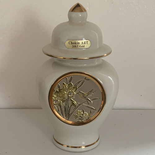 Chokin 24kt gold - 24kt, ceramic