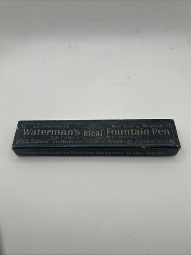 Waterman ideal pen box - waterman,