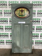 STAINED GLASS 1930S DOOR 1920S
