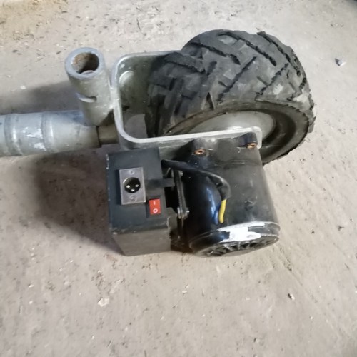 Motorised jockey wheel trailer - wheel,