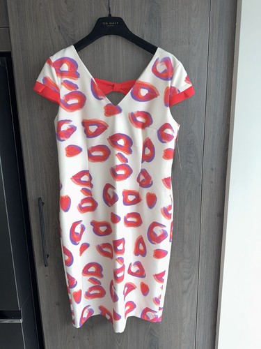 Kate cooper white pink print - pink,