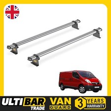 Vauxhall Vivaro Roof Rack for 2001-2014 Standard Roof 2x Bars Van Guard Trade