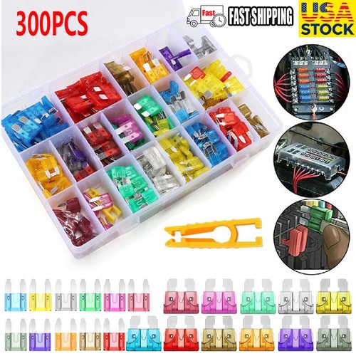 300pcs car fuse assortment - 300pcs,