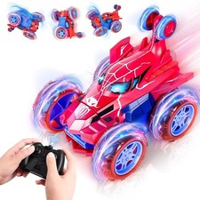 Spiderman RC Stunt Car Remote Control Cars Toys for Boys Girls Birthday Gifts