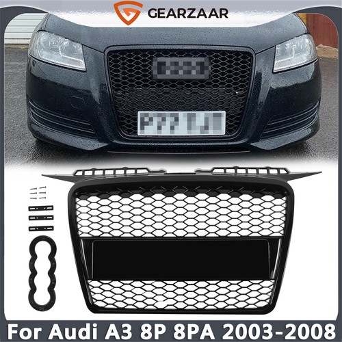 Gloss black front - black, bumper
